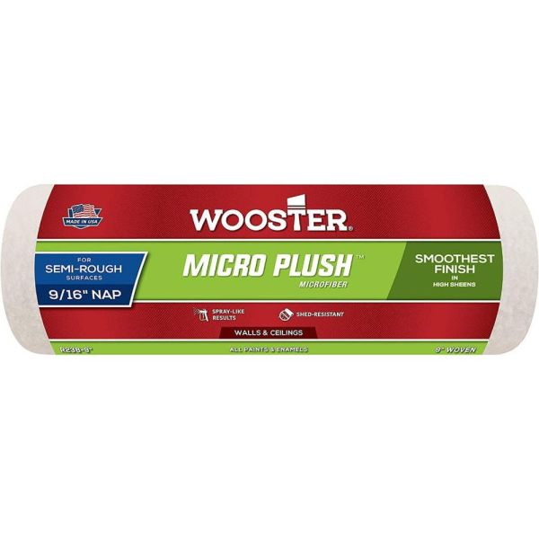 "Micro Plush" 23см, ворс - 15мм, Валик Wooster з мікрофібри [R238-9]