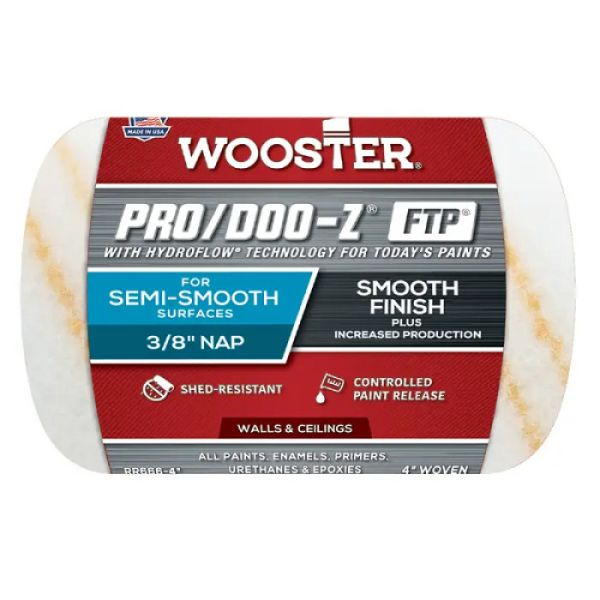 Валик для фарби Pro/Doo-Z FTP  4" (10см)  3/8 (9,5мм) Wooster