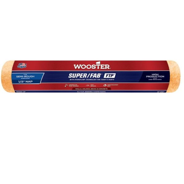 "Super/Fab FTP" 46см, ворс - 13мм, Валик Wooster високопродуктивний в'язаний [RR924-18]